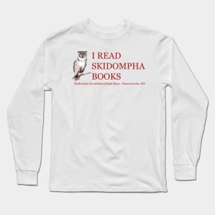 I Read Skidompha Secondhand Books Long Sleeve T-Shirt